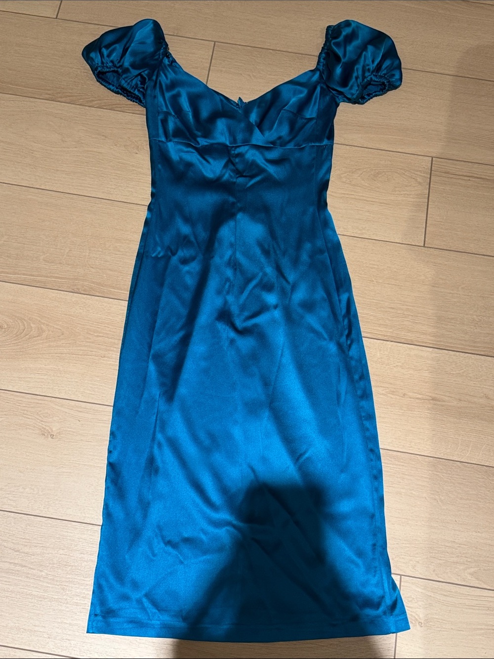 Alexis silk XS blue dress